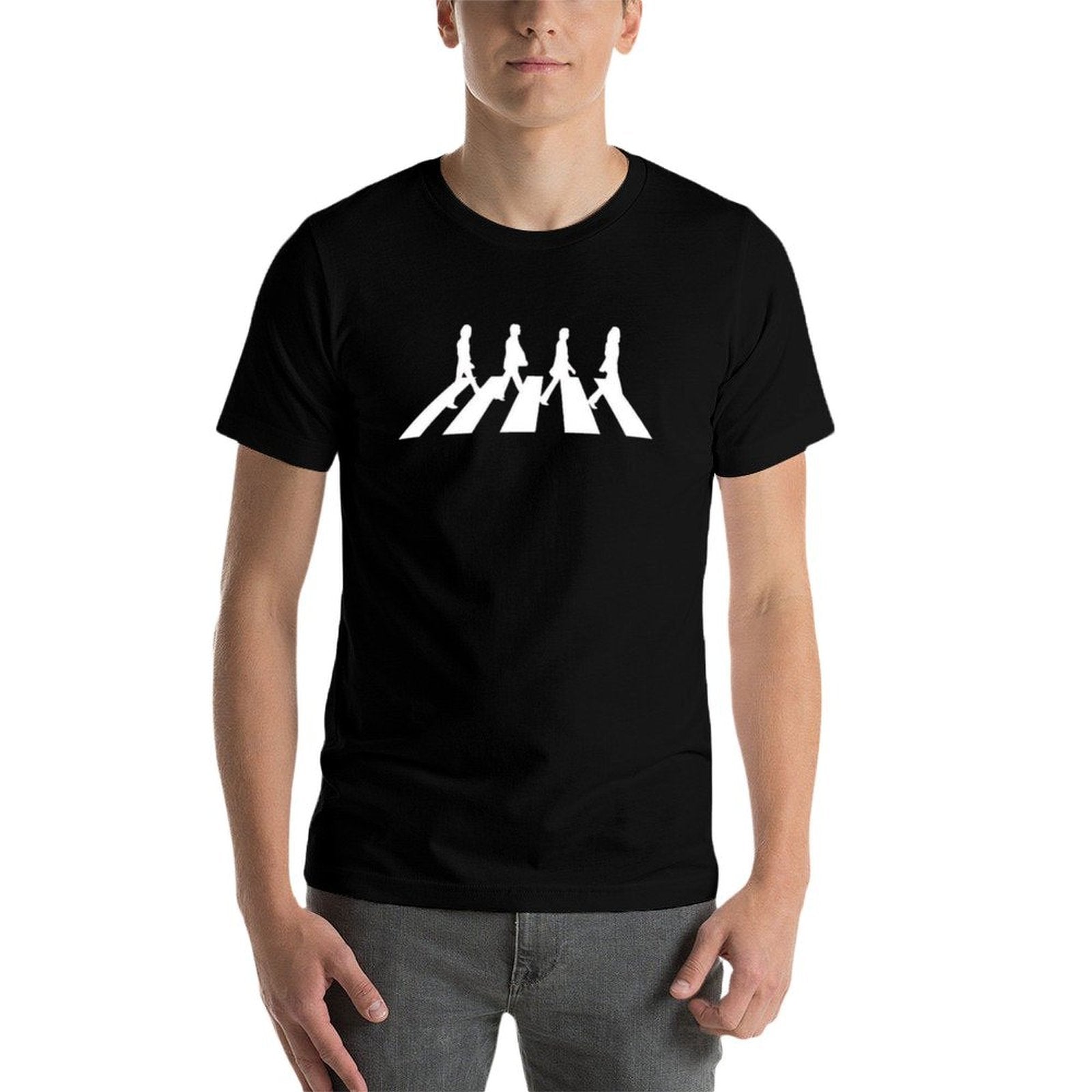 Minimalistic Abbey Road  Lightweight T-Shirt