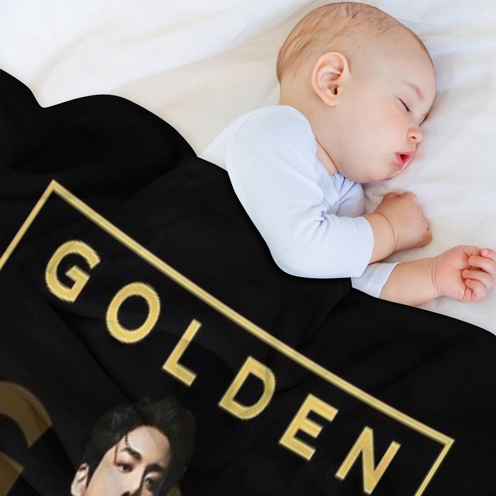 BTS Golden Jungkook Jung Kook Gift-ready Throw Blanket