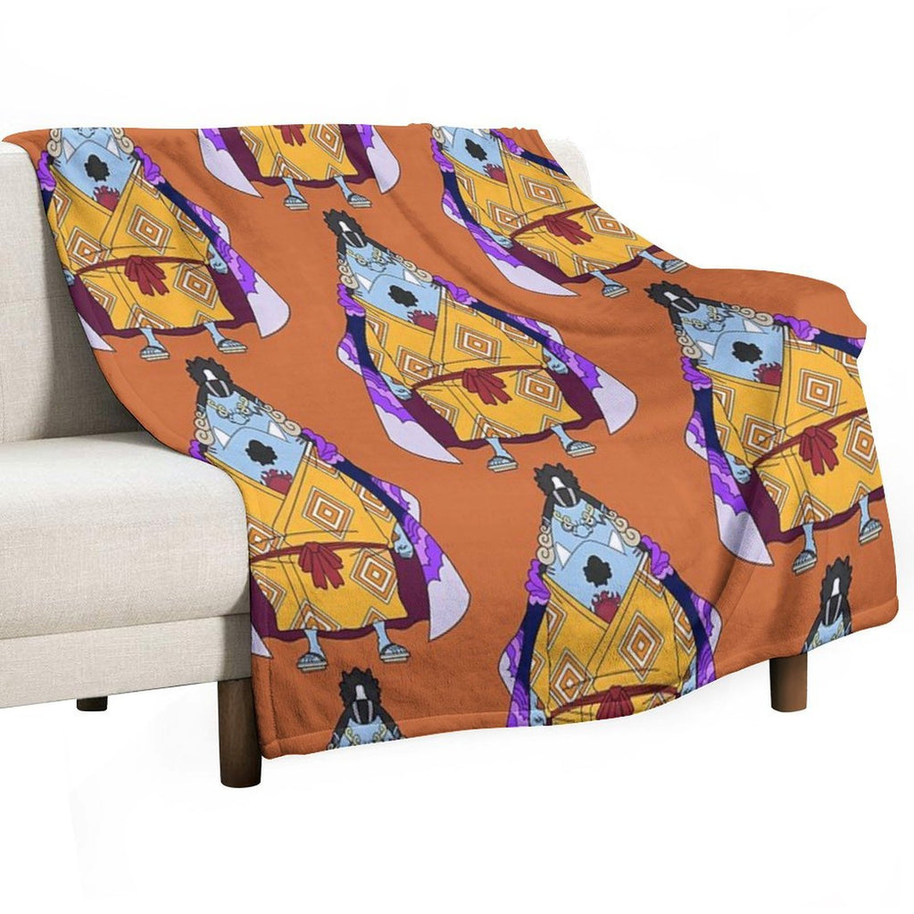 Jinbe (Wanokuni) Anti-pilling Throw Blanket