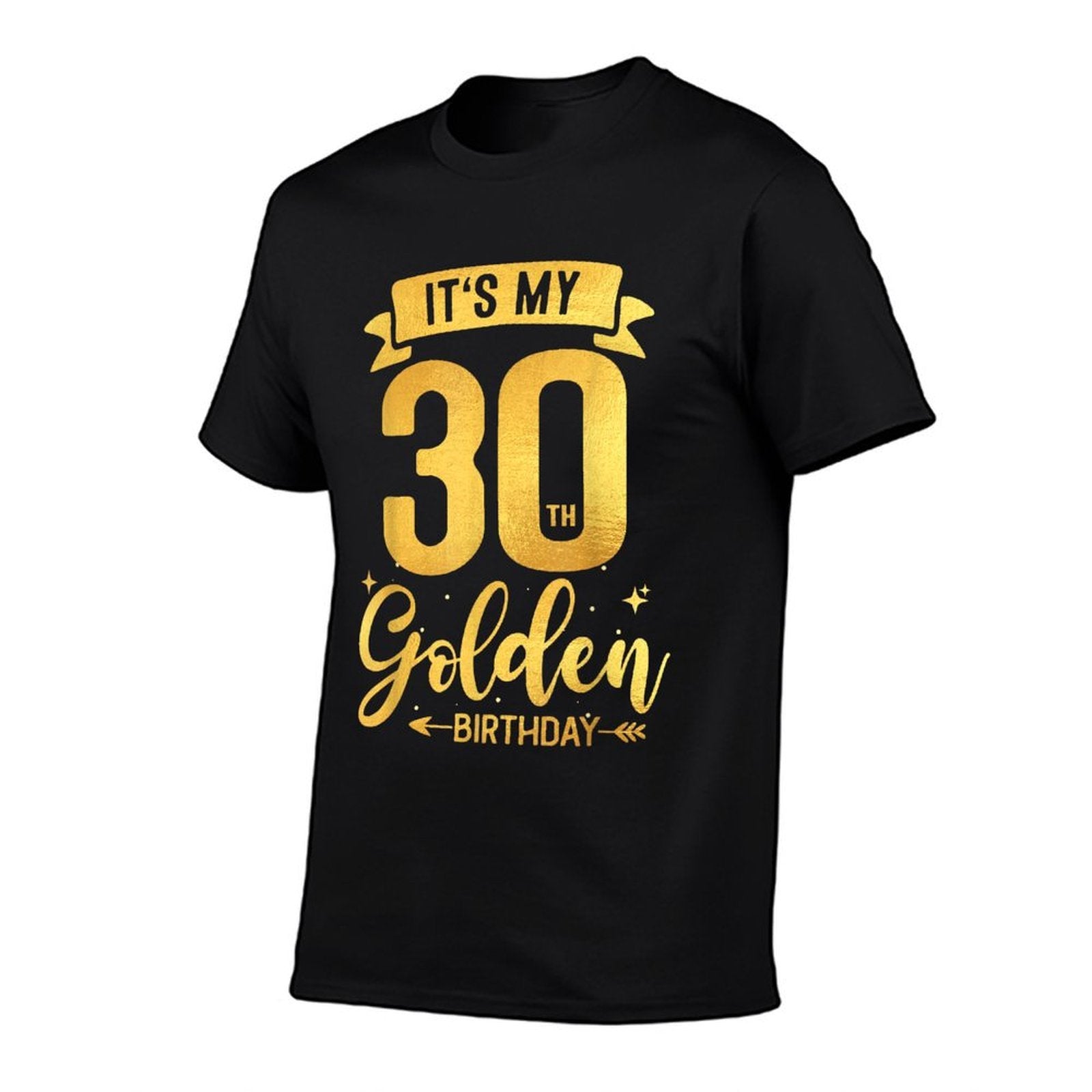 30th Birthday It's My 30th Golden Birthday  Polyester Blend T-Shirt