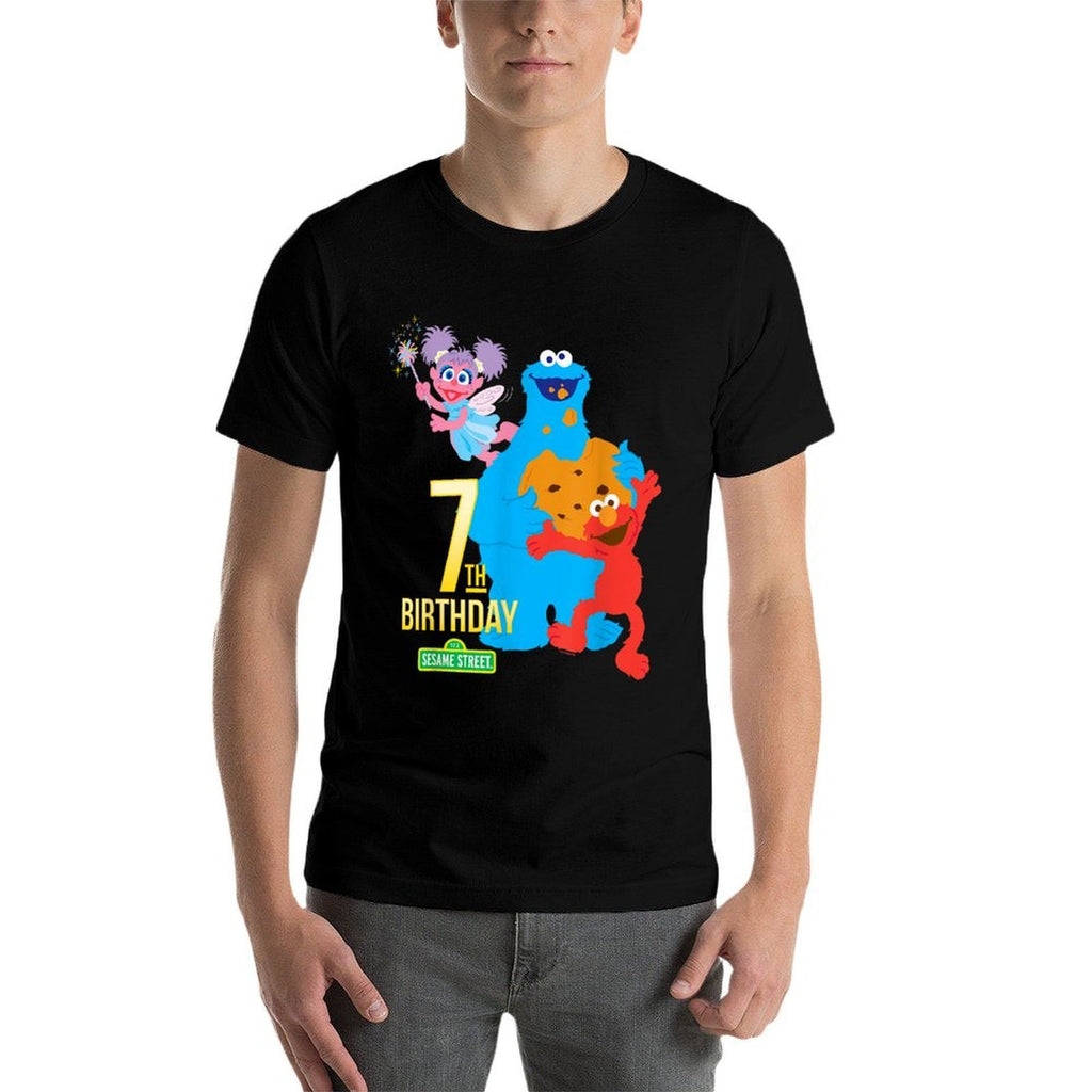 Sesame Street 7th Birthday  Affordable Price T-Shirt