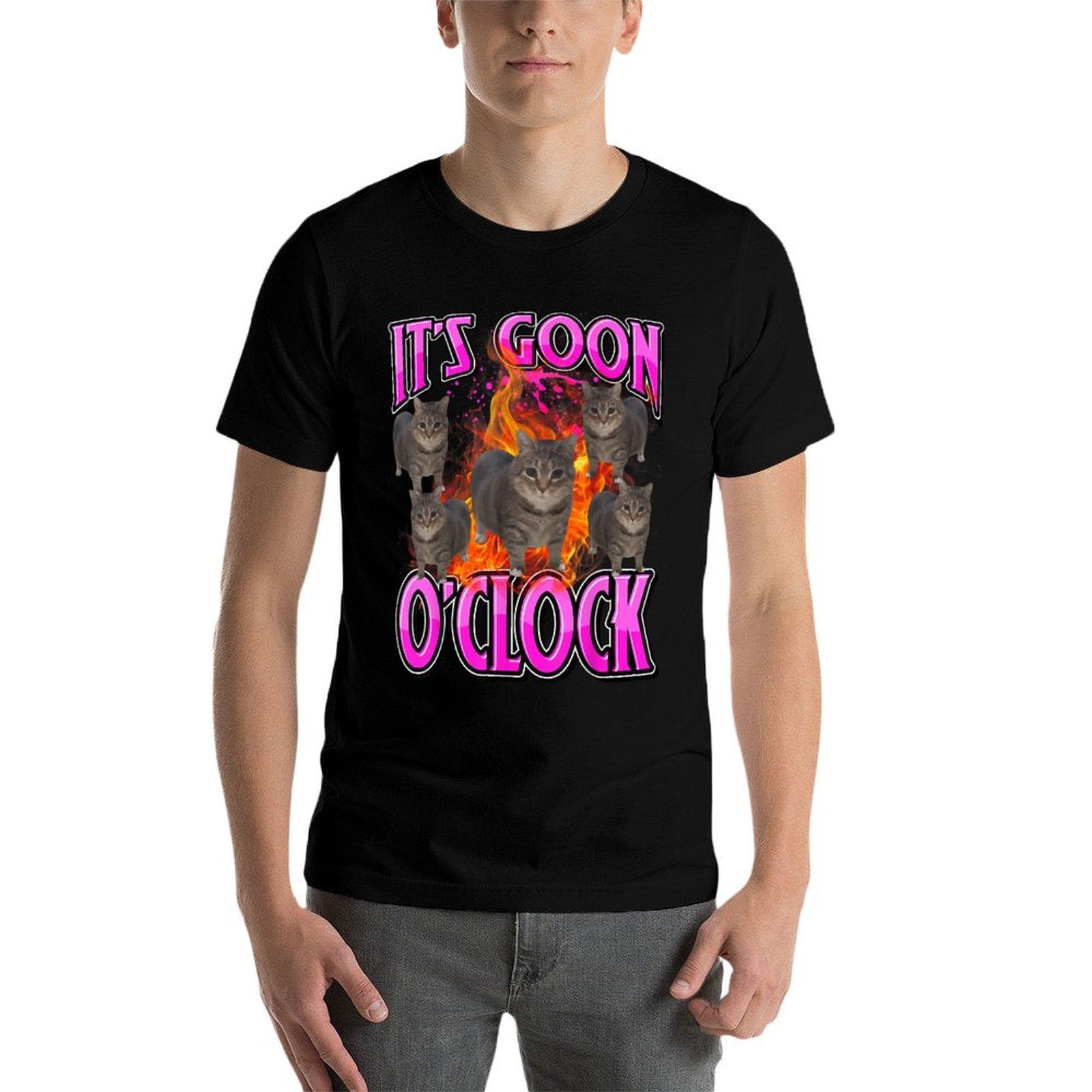 Its Goon OClock Bootleg Gooning Funny Memes Internet Memes  Vintage-inspired T-Shirt