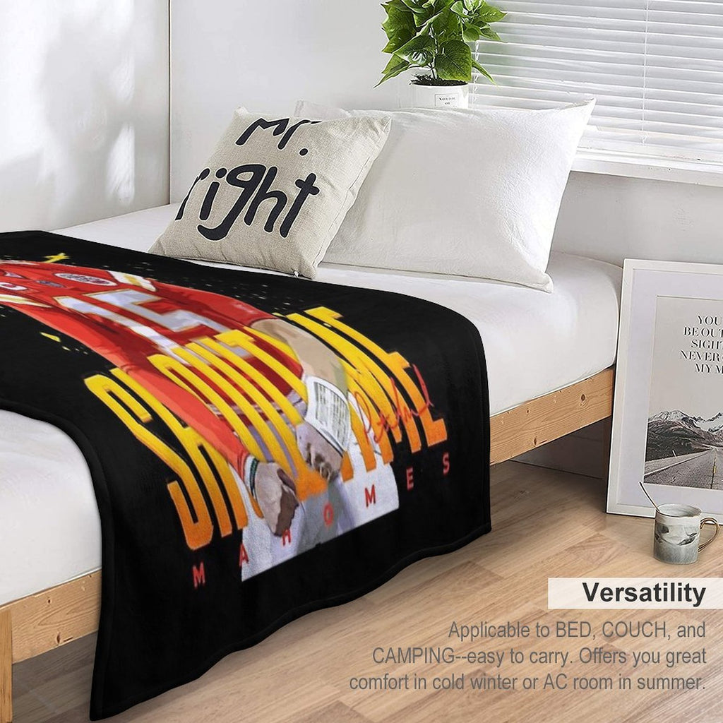 Patrick Mahomes Wrinkle-free Throw Blanket