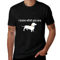 Funny Quote Meme I Know What You Are Homophobic Dog Gay LGBT for Men Women  Heathered Texture T-Shirt