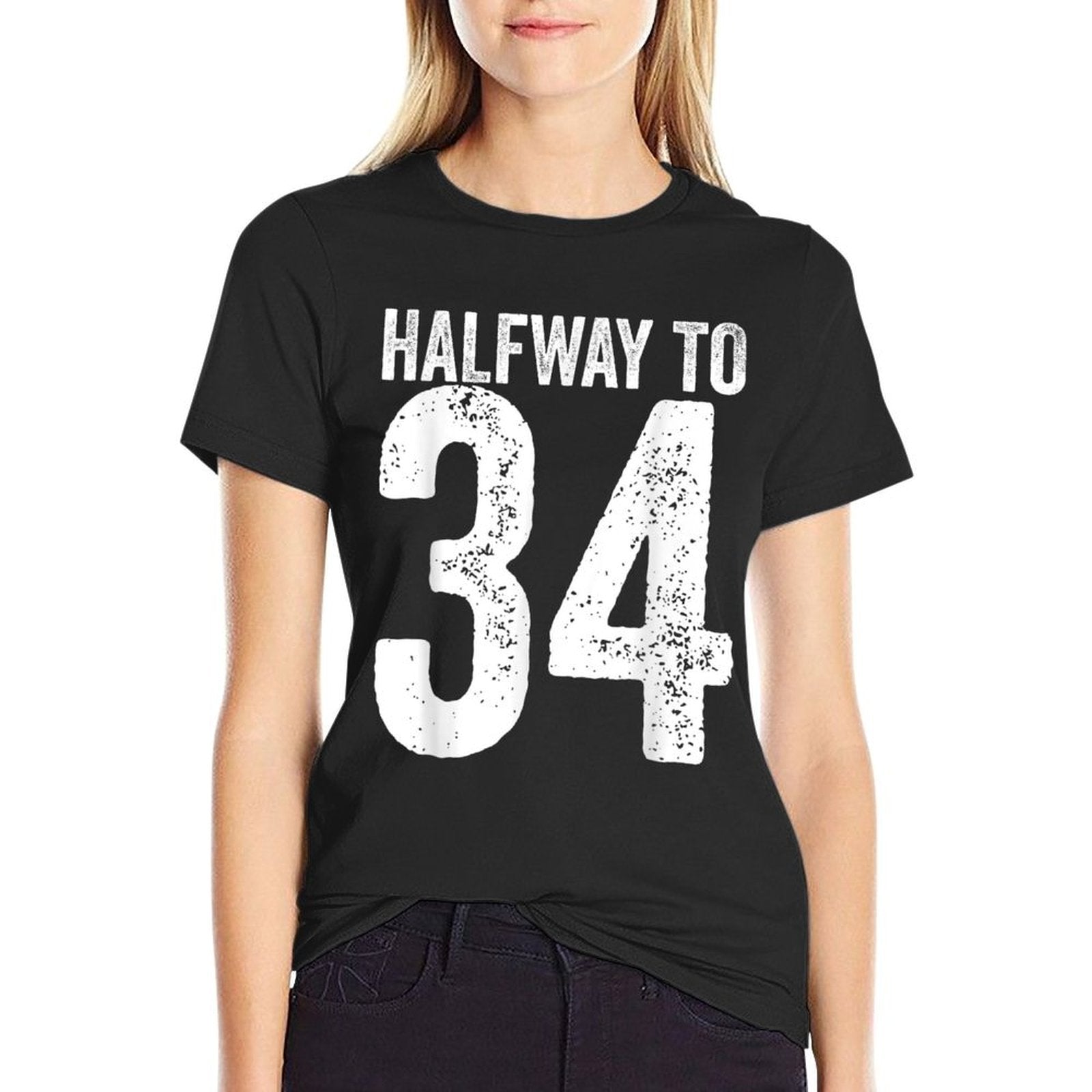 17 Years Old Funny 17th Birthday  Fade-proof Color T-Shirt