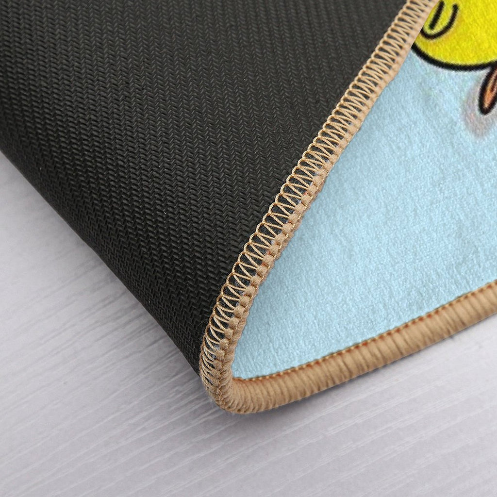 Bathroom Ducky Doodle  Long-Lasting Bath Mat