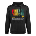 Vintage Paraprofessional Funny Job Title Birthday Worker Versatile Streetwear Hoodie