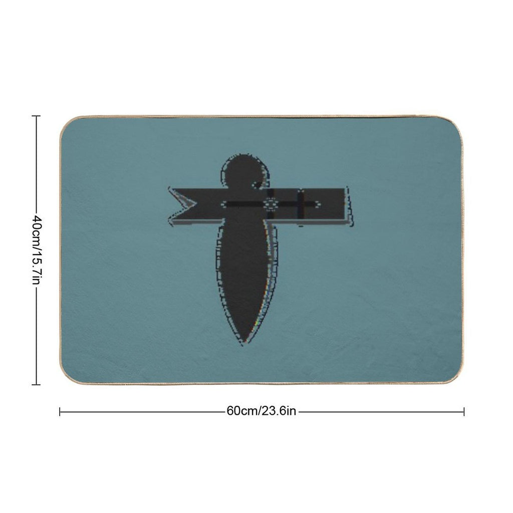 Paper Bird  Chihiro  Dirt-Trapping Bath Mat