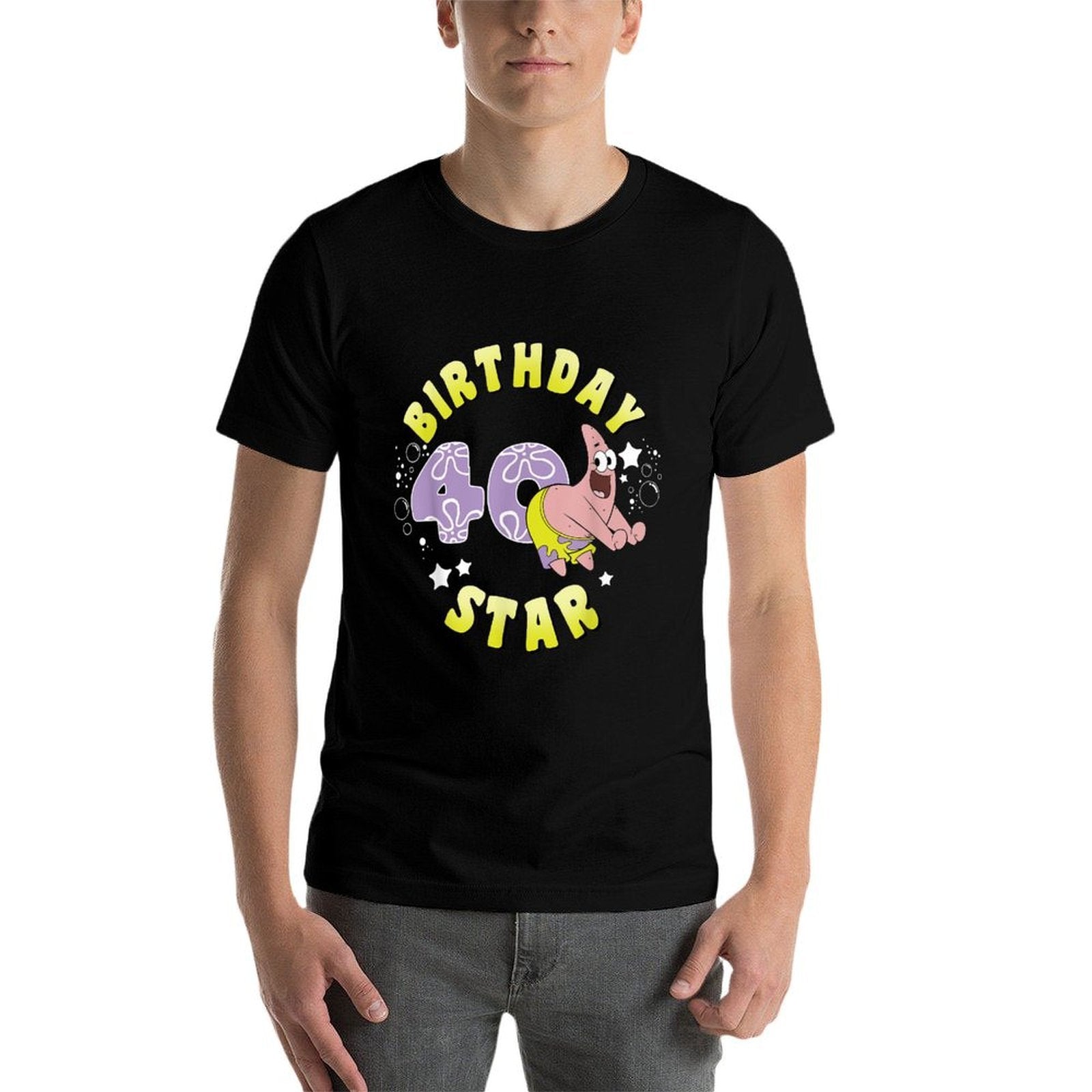 Nickelodeon SpongeBob SquarePants Patrick Star 40th Birthday  Lightweight T-Shirt