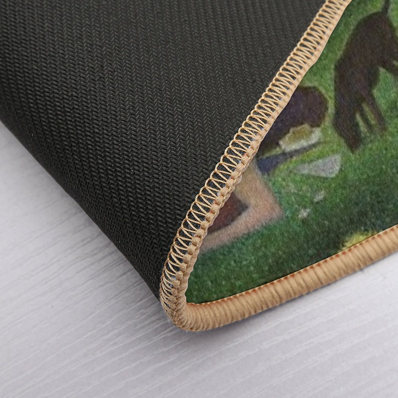 A Sunday on La Grande Jatte by Georges Seurat  Fade-Resistant Bath Mat