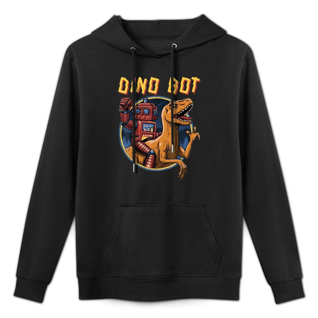 DIno Robotics, DinoBot Dinosaur Robot T Rex Robotics Kangaroo Pocket Hoodie