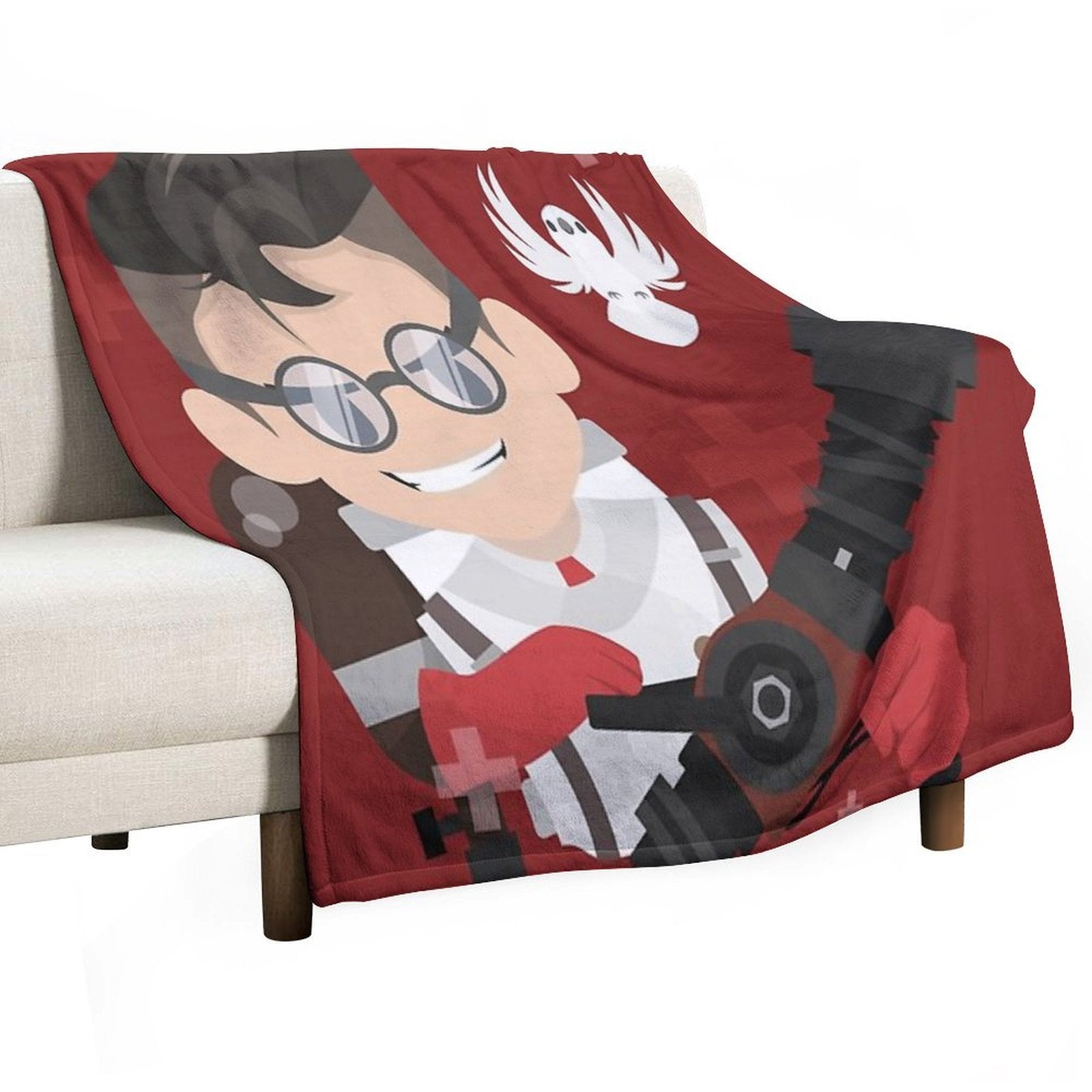 Team Fortress 2  The Medic Wrinkle-free Throw Blanket