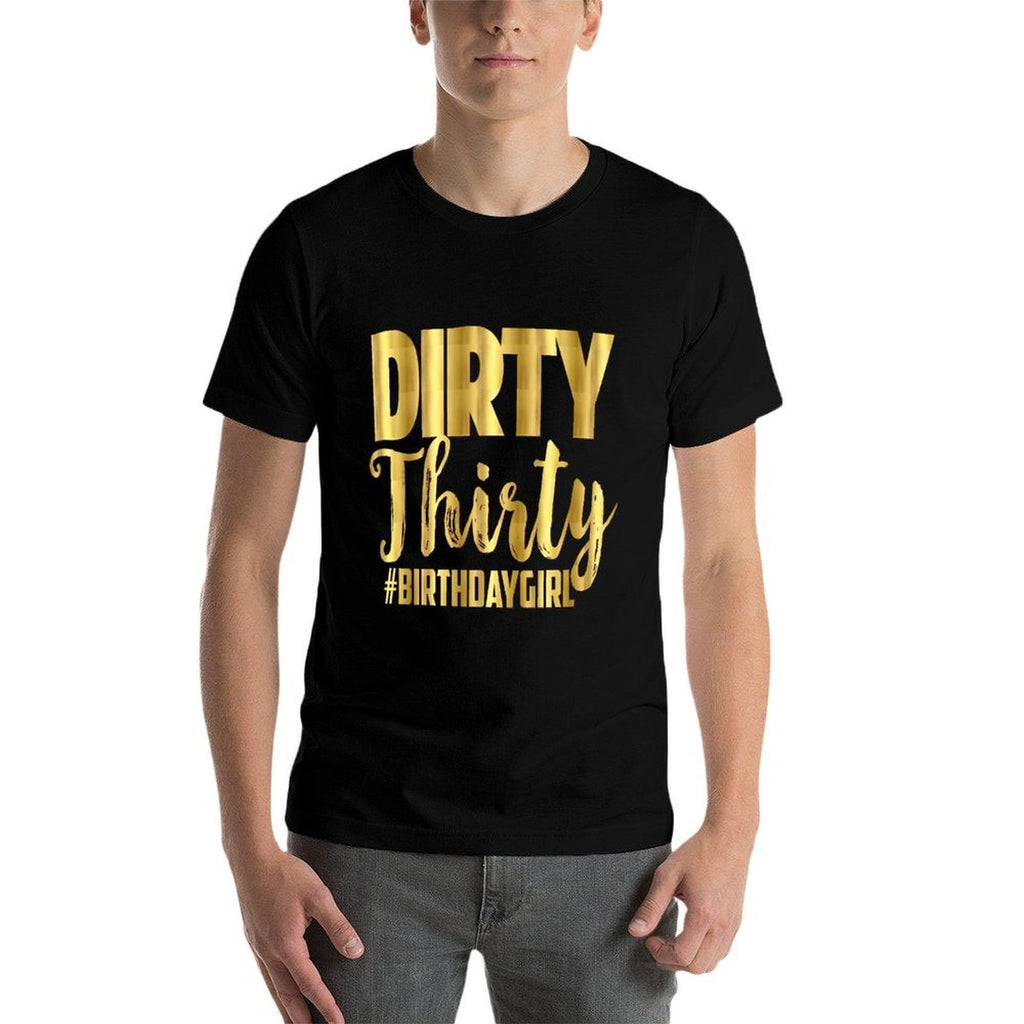 30th Birthday Party 30 Bold Dirty Thirty Premium  Vintage-inspired T-Shirt
