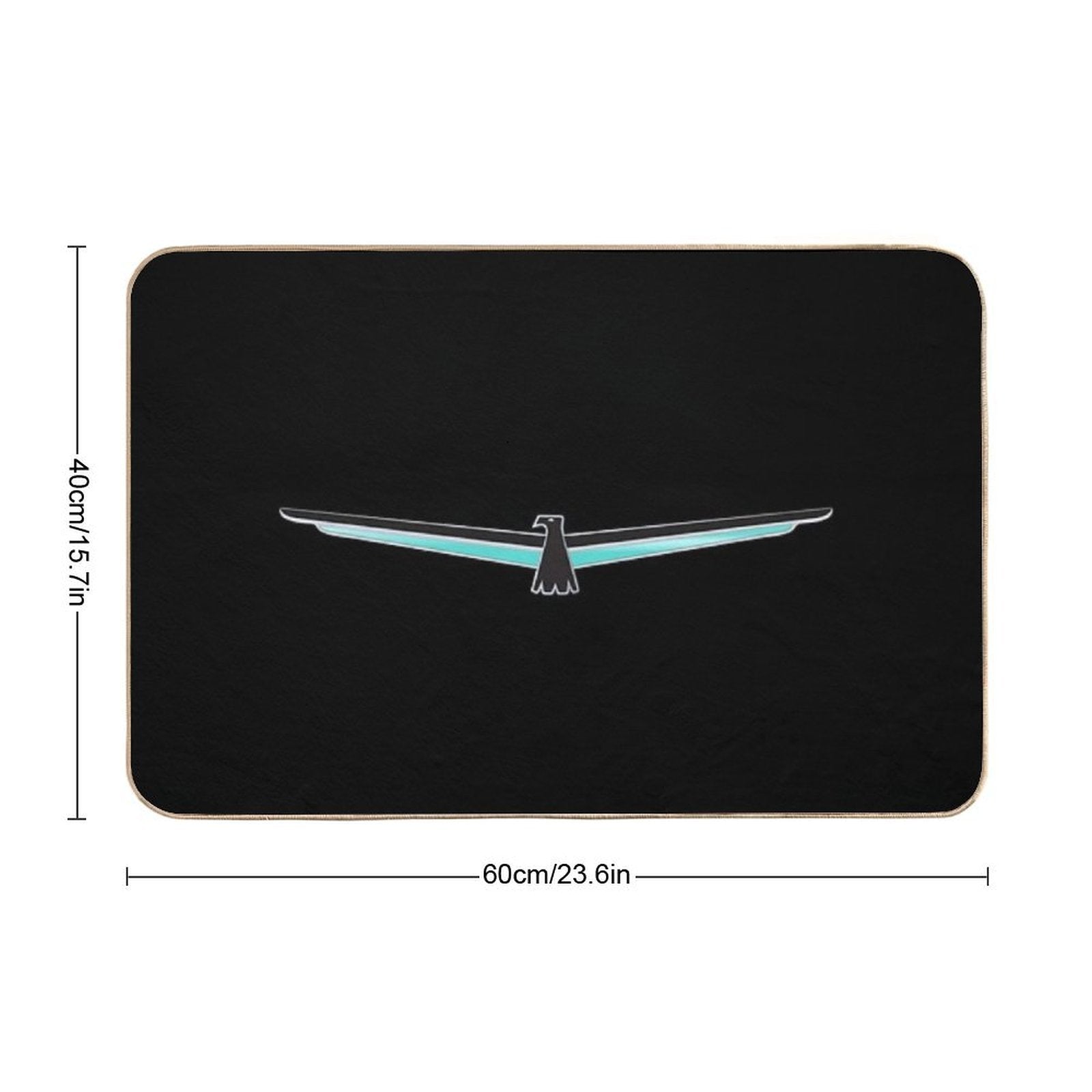 Thunderbird Emblem  Eco-Friendly Bath Mat