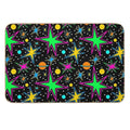 Super Nova Arcade Carpet Pattern  Multi-Purpose Bath Mat
