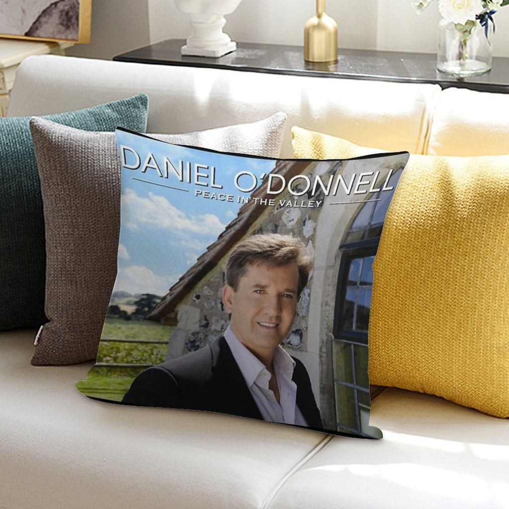 Daniel O'Donnell Peace in The Valley Soft Skin-Friendly Throw Pillow