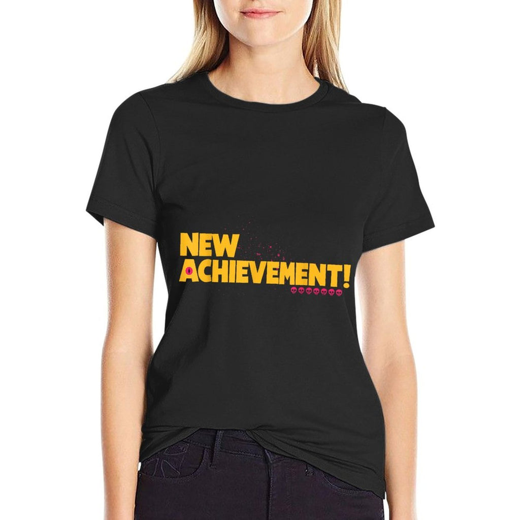 New Achievement Dungeon  Summer-ready Fabric T-Shirt