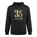 It's My 35th Birthday Queen 35 Years Old Shoes Crown Diamond Relaxed Fit Hoodie