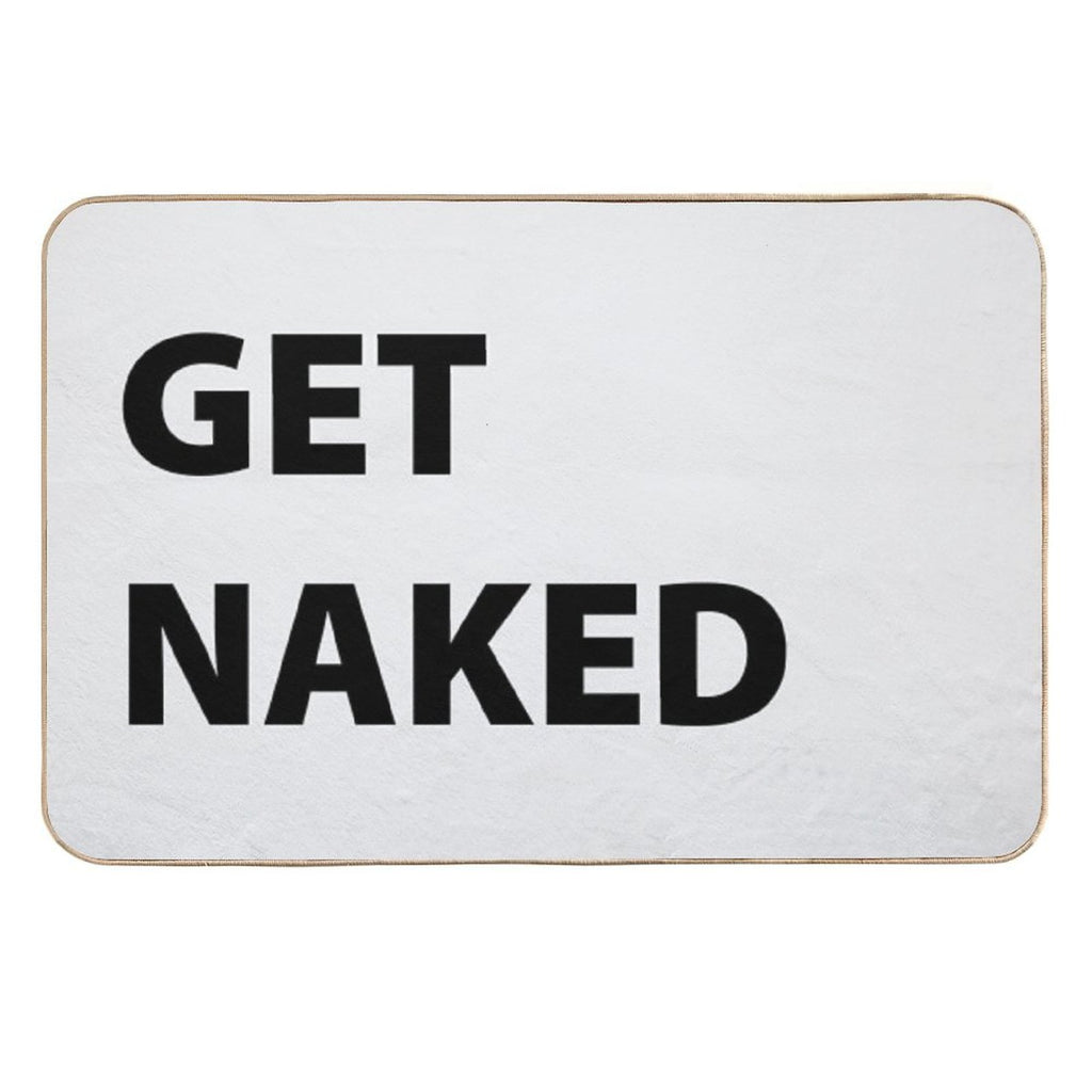 Get Naked  Repositionable Bath Mat