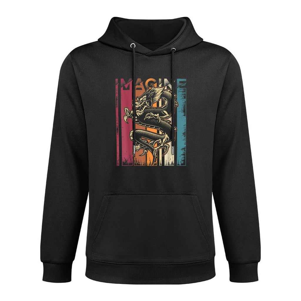 Imagine Dragon Vintage Cool Art Moisture-Wicking Hoodie