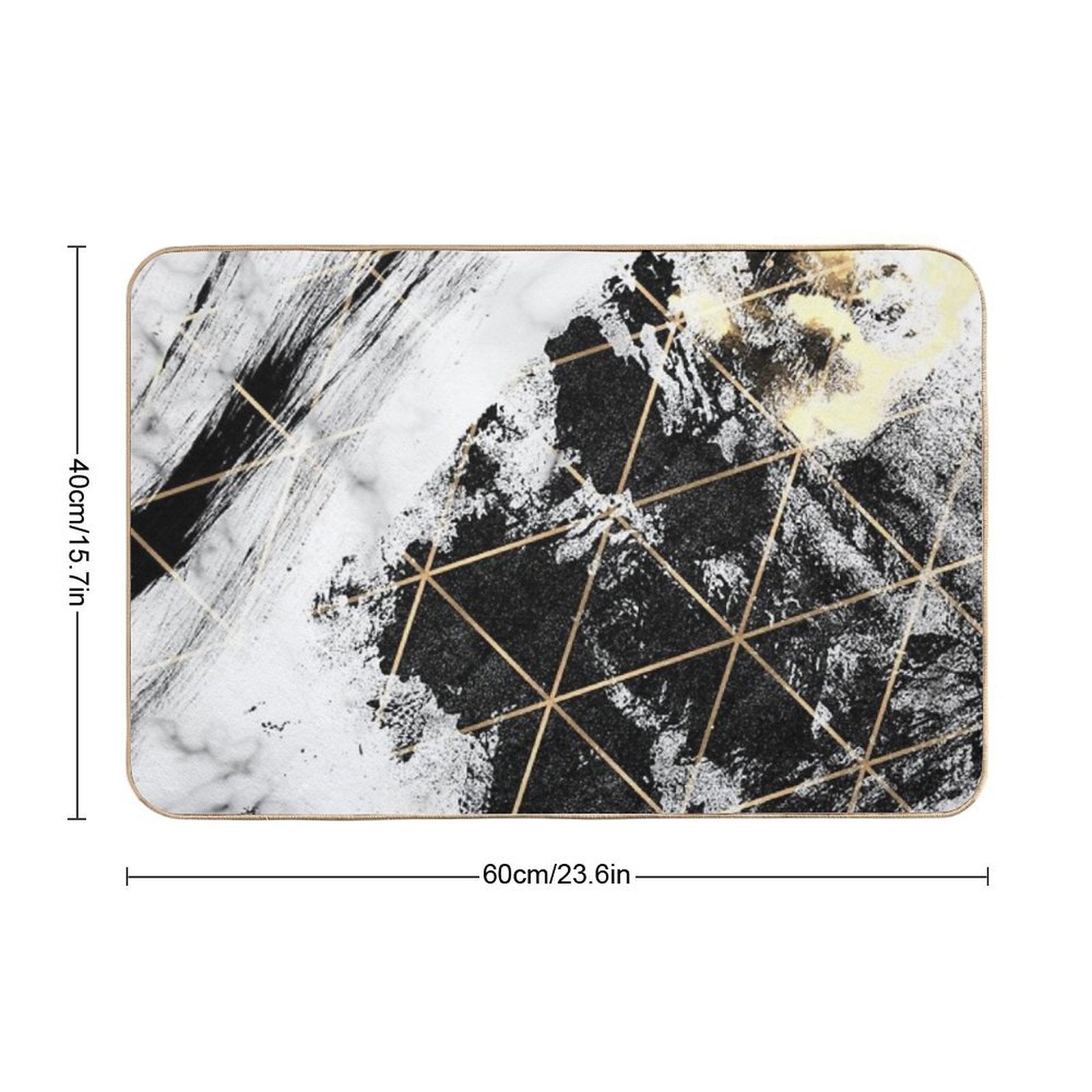 All The Words To What's Unspoken  Dirt-Trapping Bath Mat