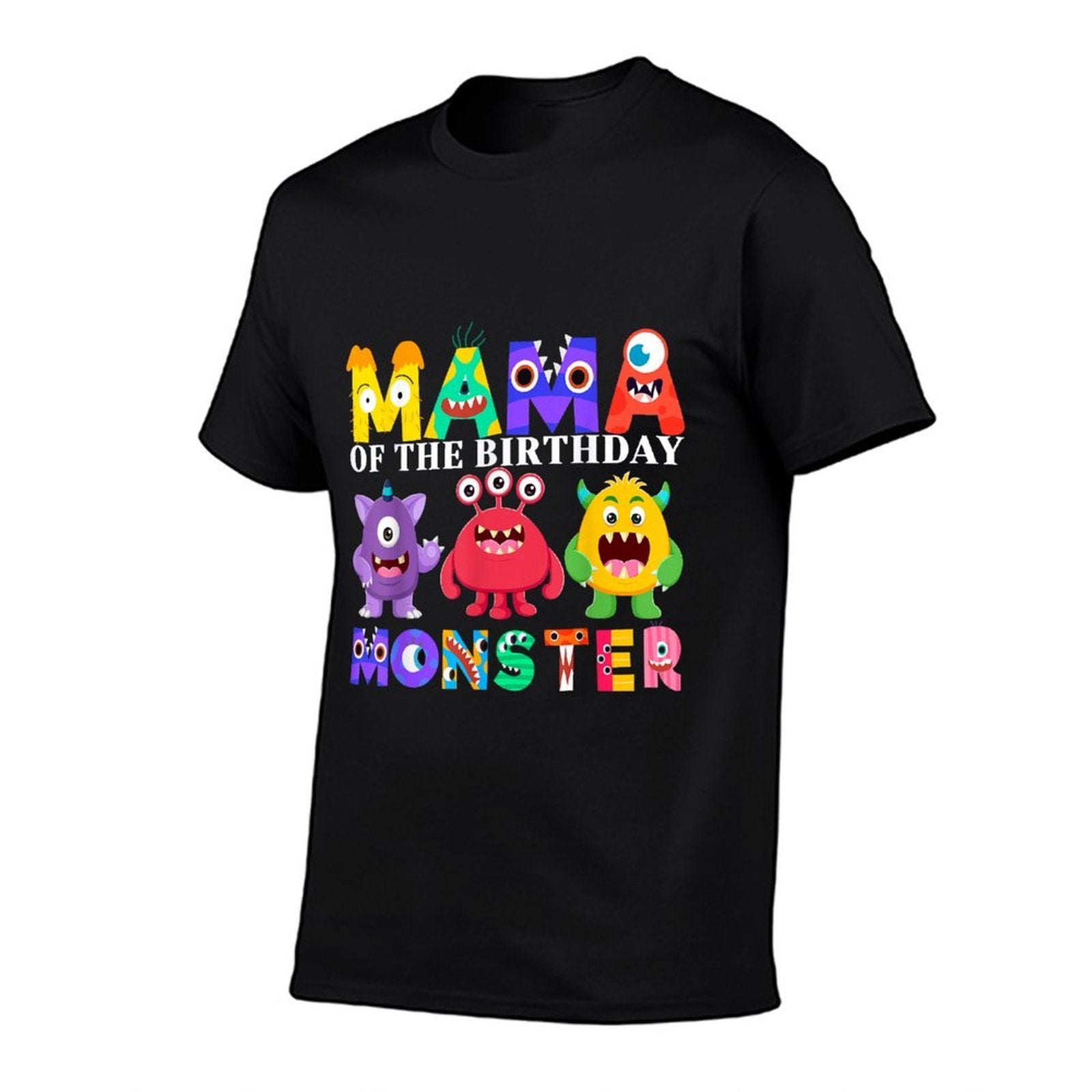 Mama Little Monster Kids 1st Birthday Party Family Monster  Breathable T-Shirt