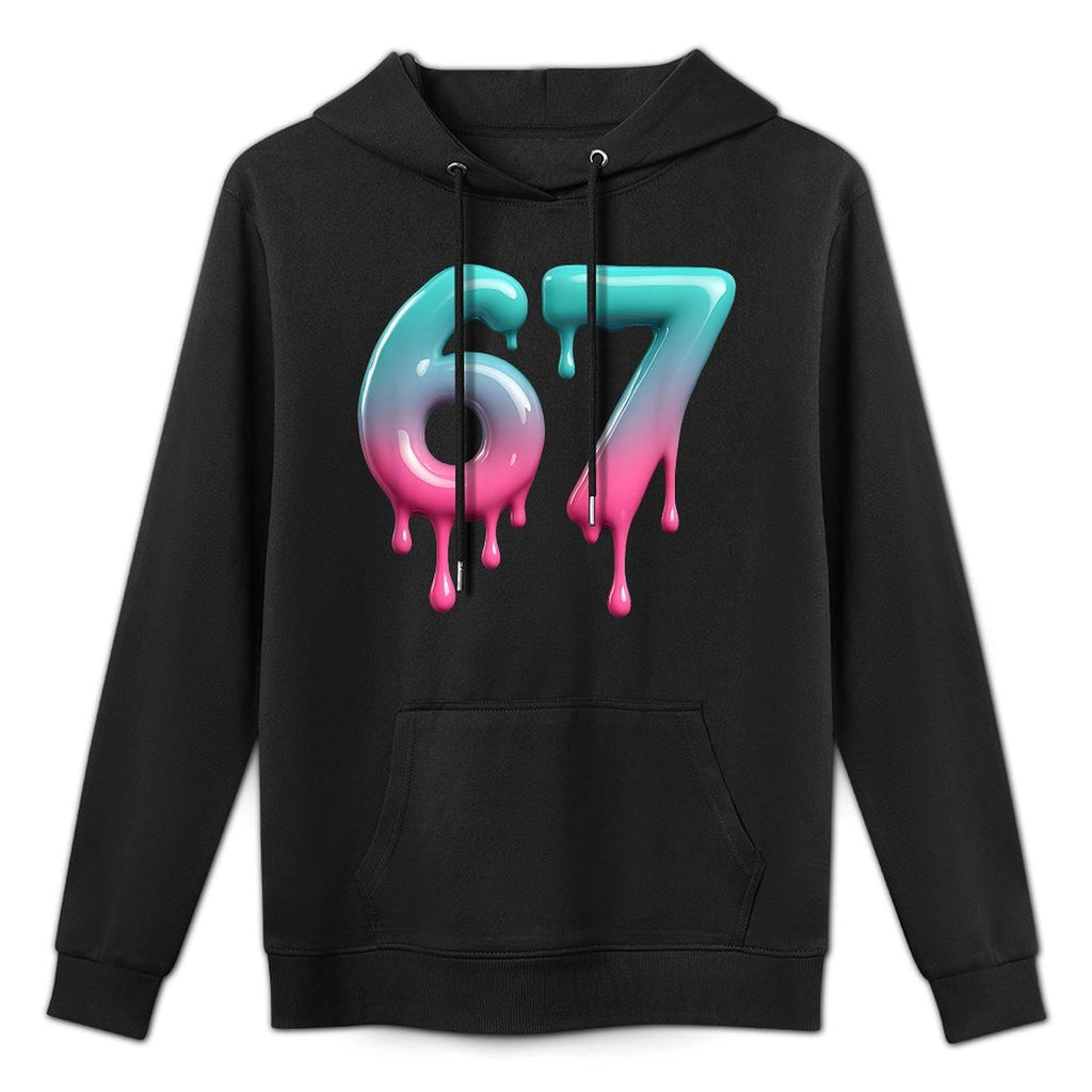 Six Seven 67 Meme for Gen Alpha Kids And Adults 6 7 Casual Wear Hoodie