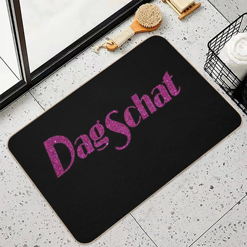 Drag Race Holland - Dag Schat (Bye Hun - Love Hon) - Pink Glitter - Fred Van Leer - RuPaul's  Pet-Safe Bath Mat