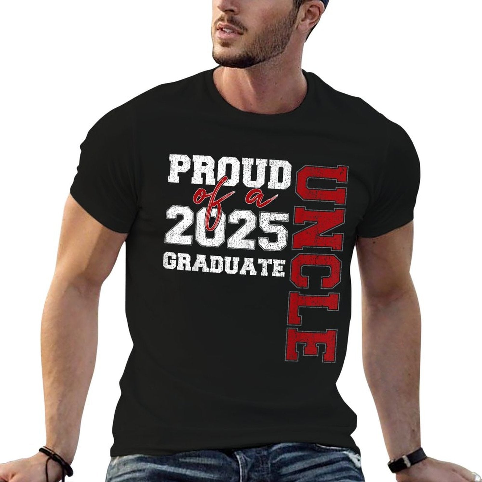 Uncle Senior 2025 Proud of A Class of 2025 Graduate  Classic T-Shirt