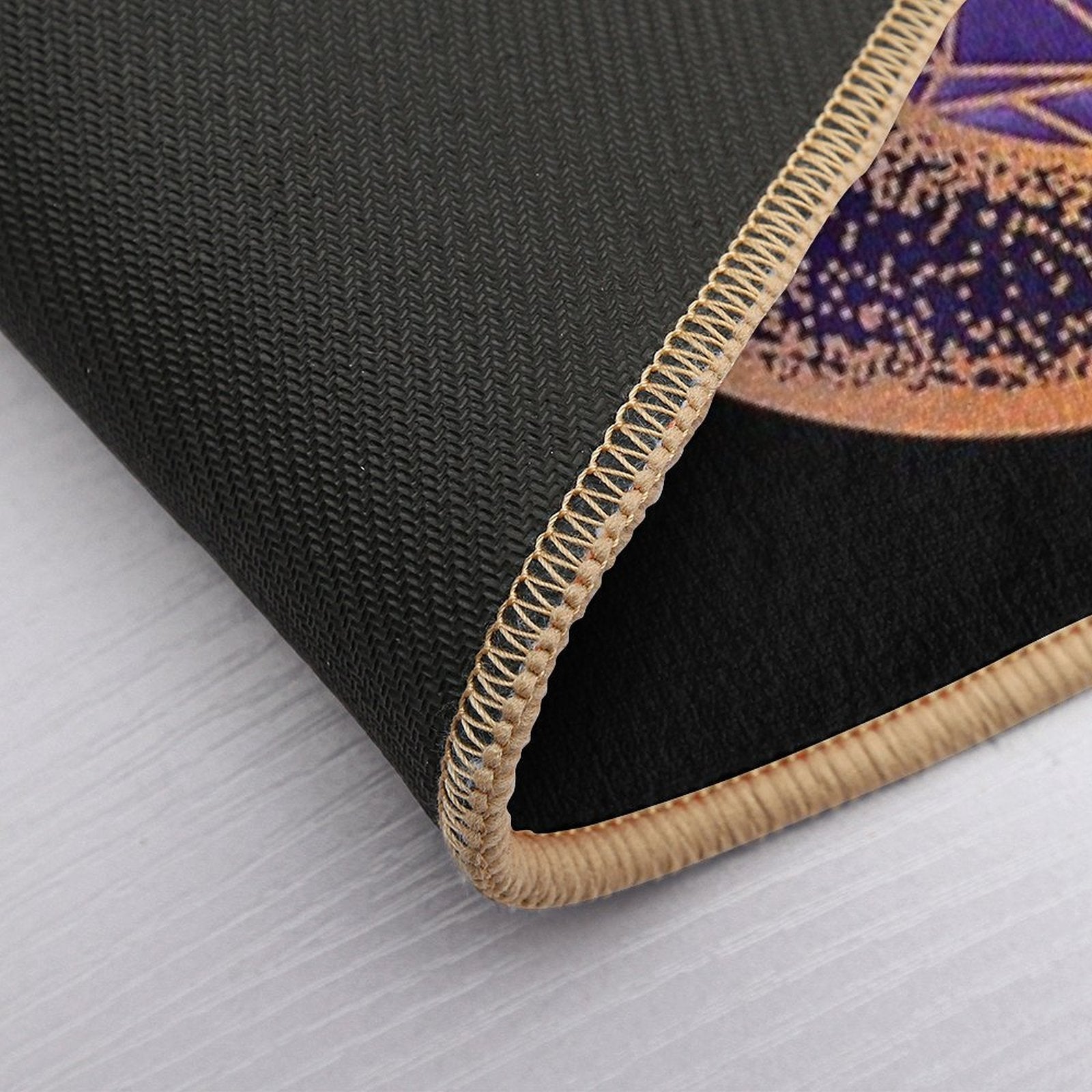 Gold Night Court Insignia  Easy Maintenance Bath Mat