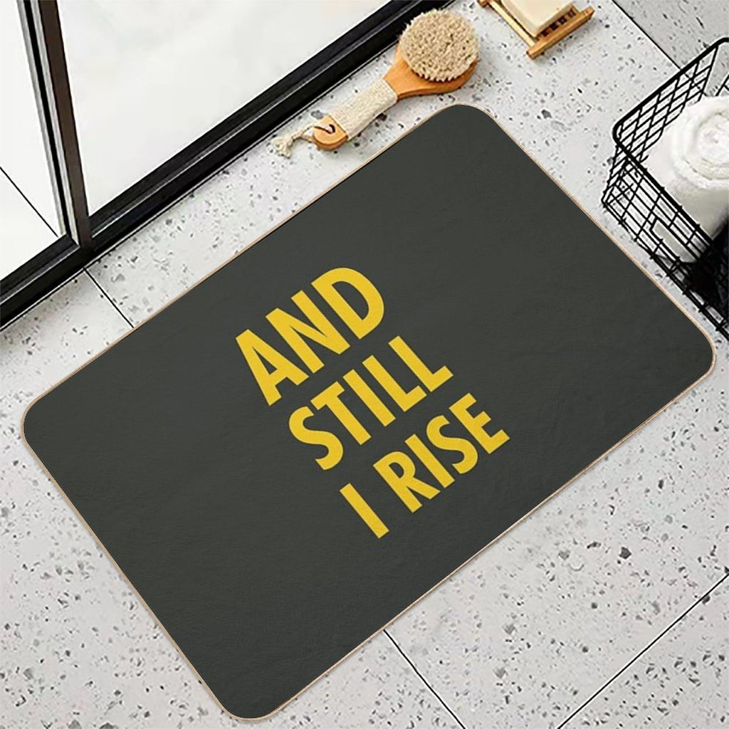And Still I Rise  Versatile Bath Mat