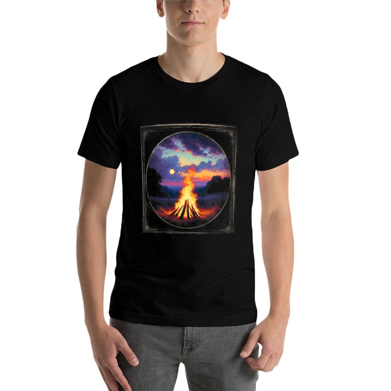 Twilight Fire Dance  Durable T-Shirt
