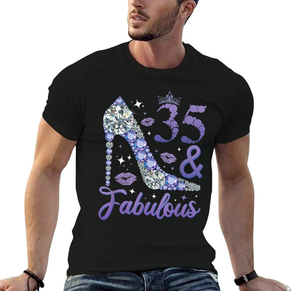 35 And Fabulous Stepping Into My 35th Birthday  Classic T-Shirt