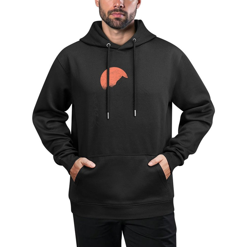 Mountains Landscape Relaxed Fit Hoodie