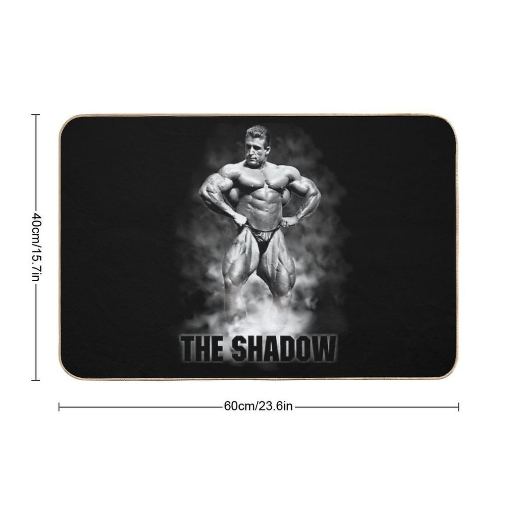 Dorian Yates The Shadow  Toxin-Free Bath Mat