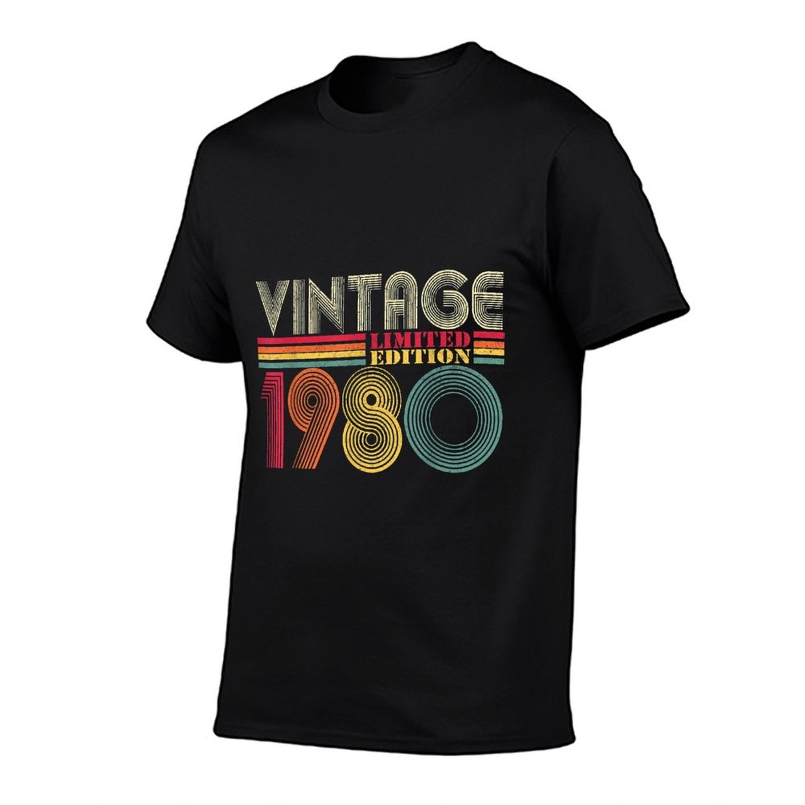 1980 40th Birthday Gift Vintage Retro Men Women 40 Years Old  Durable T-Shirt
