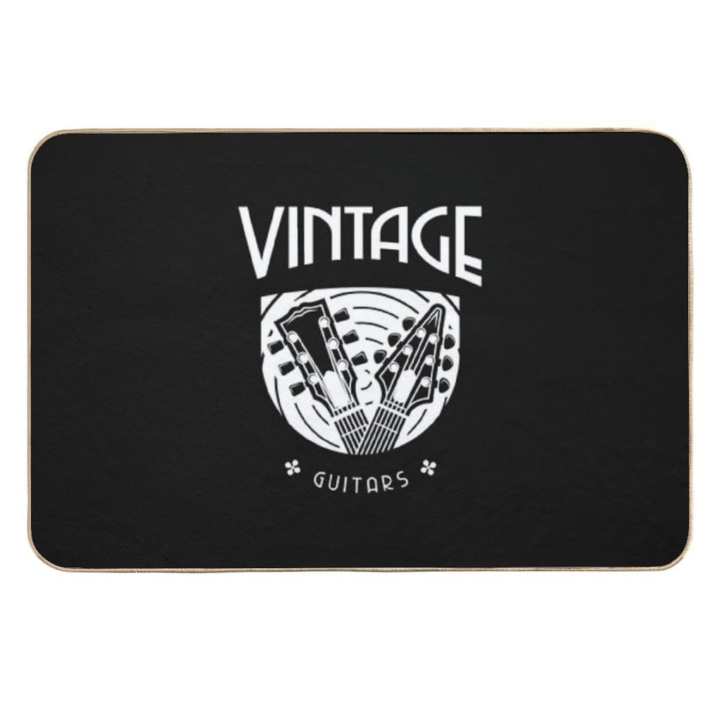 Vintage Guitars  Anti-Trip Bath Mat
