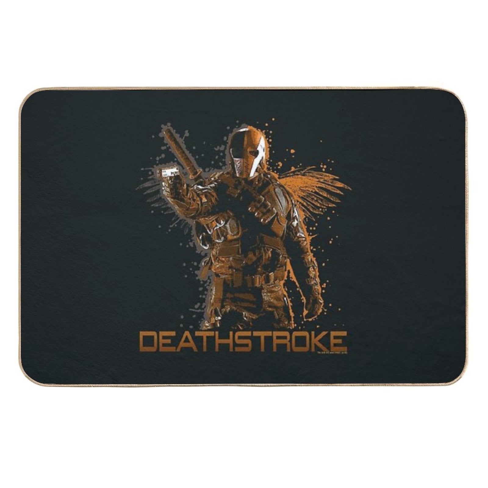 ARW128_Arrow Deathstroke  Pet-Safe Bath Mat