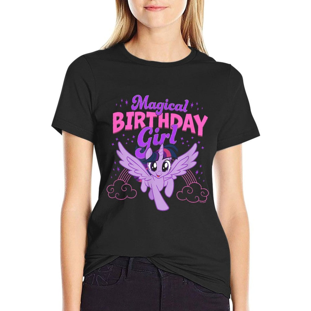 My Little Pony Birthday Twilight Sparkle Girl  Affordable Price T-Shirt