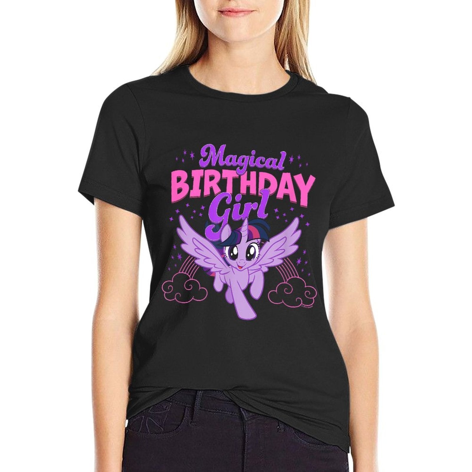 My Little Pony Birthday Twilight Sparkle Girl  Affordable Price T-Shirt