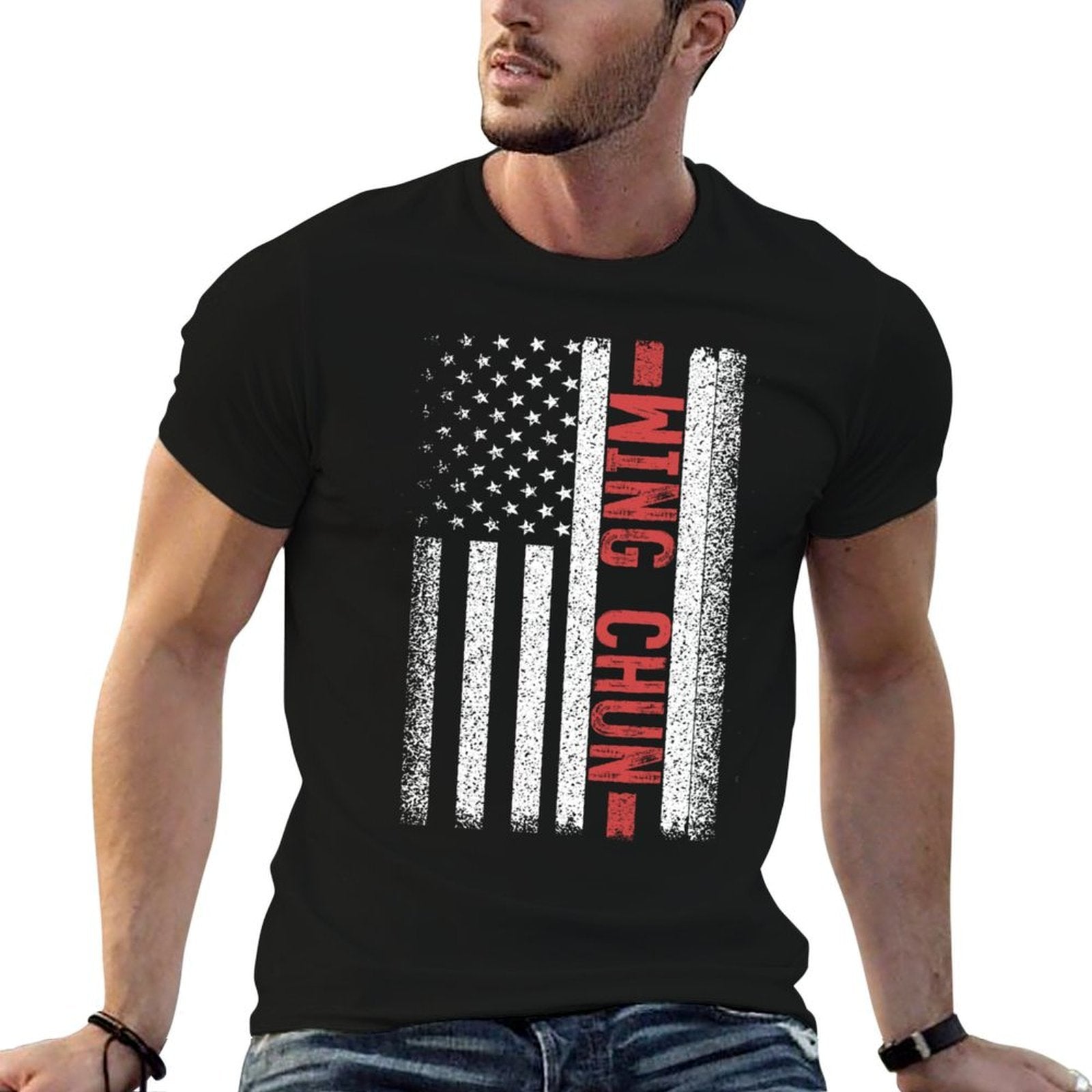 Wing Chun American 4th of July Comfortable T-Shirt