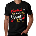 Blessed At 52 Year Old 52nd Birthday It's My 52nd Bday  Tagless Design T-Shirt