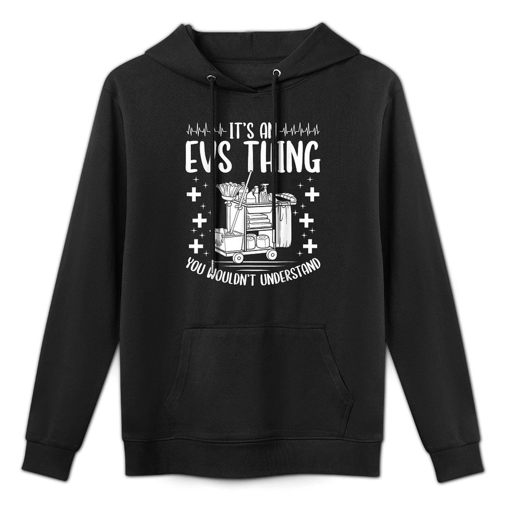 EVS Operator EVS Technician Badge Buddy EVS Tech Essentials Relaxed Fit Hoodie