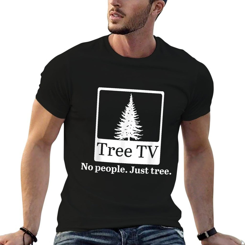 Tree TV No People Just Tree Apparel  Soft T-Shirt
