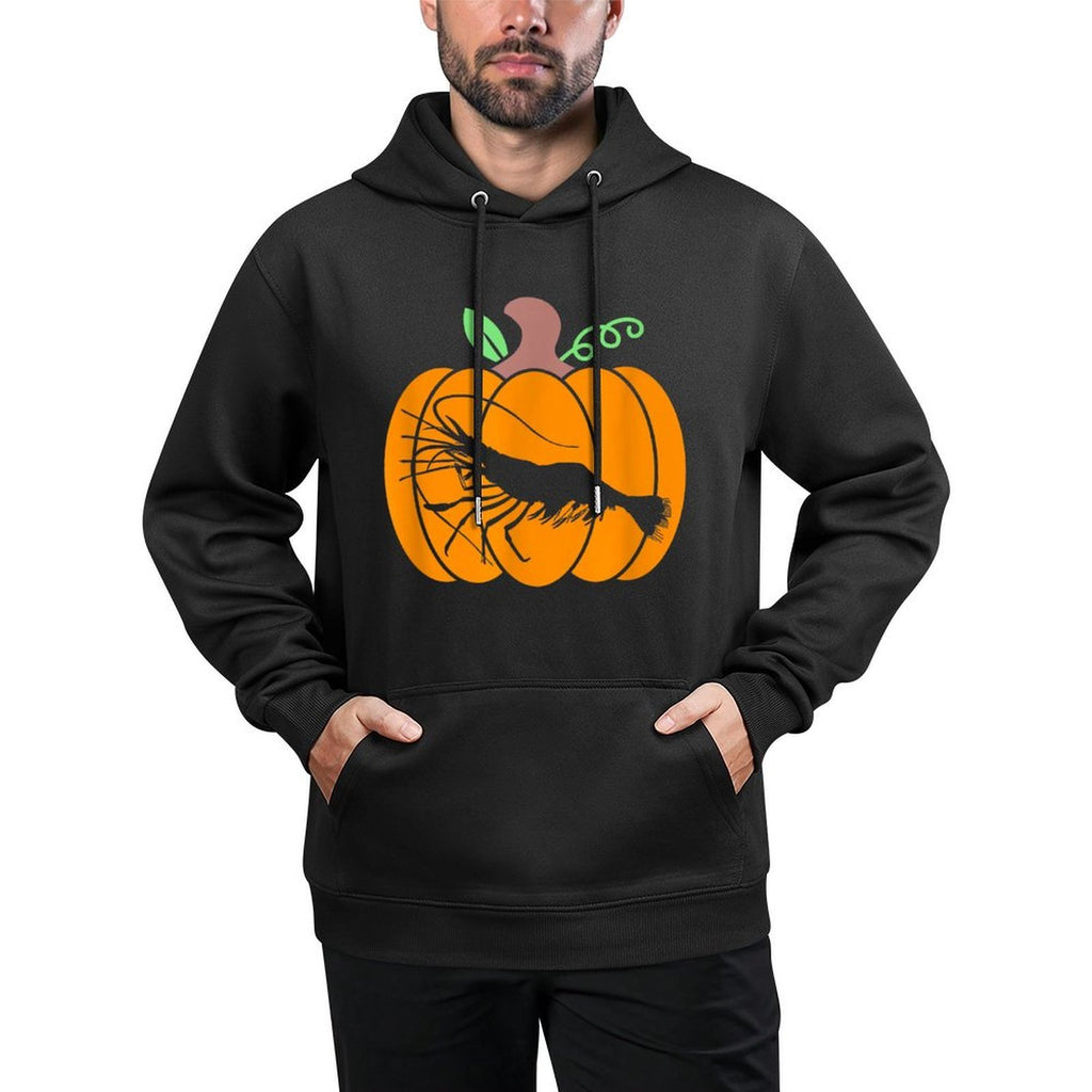 Shrimp Pumpkin Halloween Costume Fall Autumn Shrimp Lovers Casual Wear Hoodie