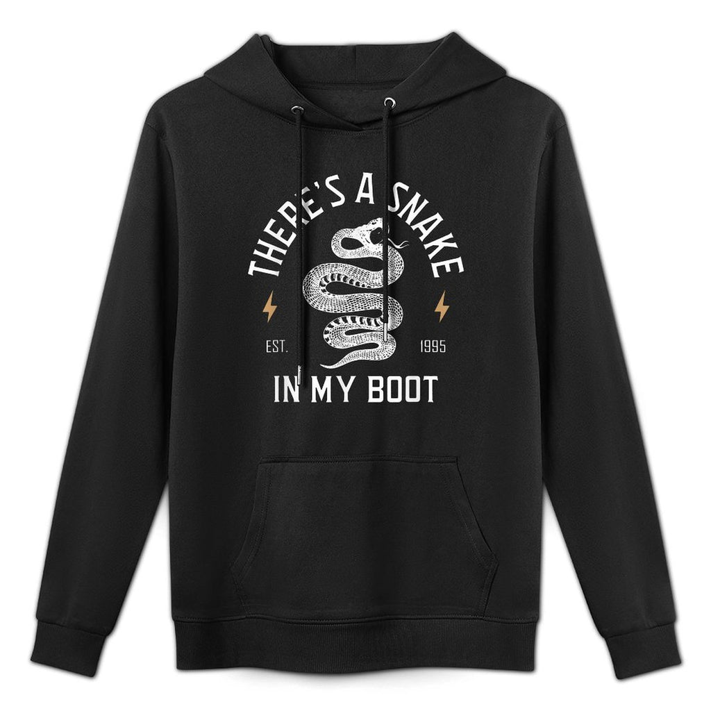 Theres A Snake In My Boot, Est 1995, Meme Funny Snake Moisture-Wicking Hoodie
