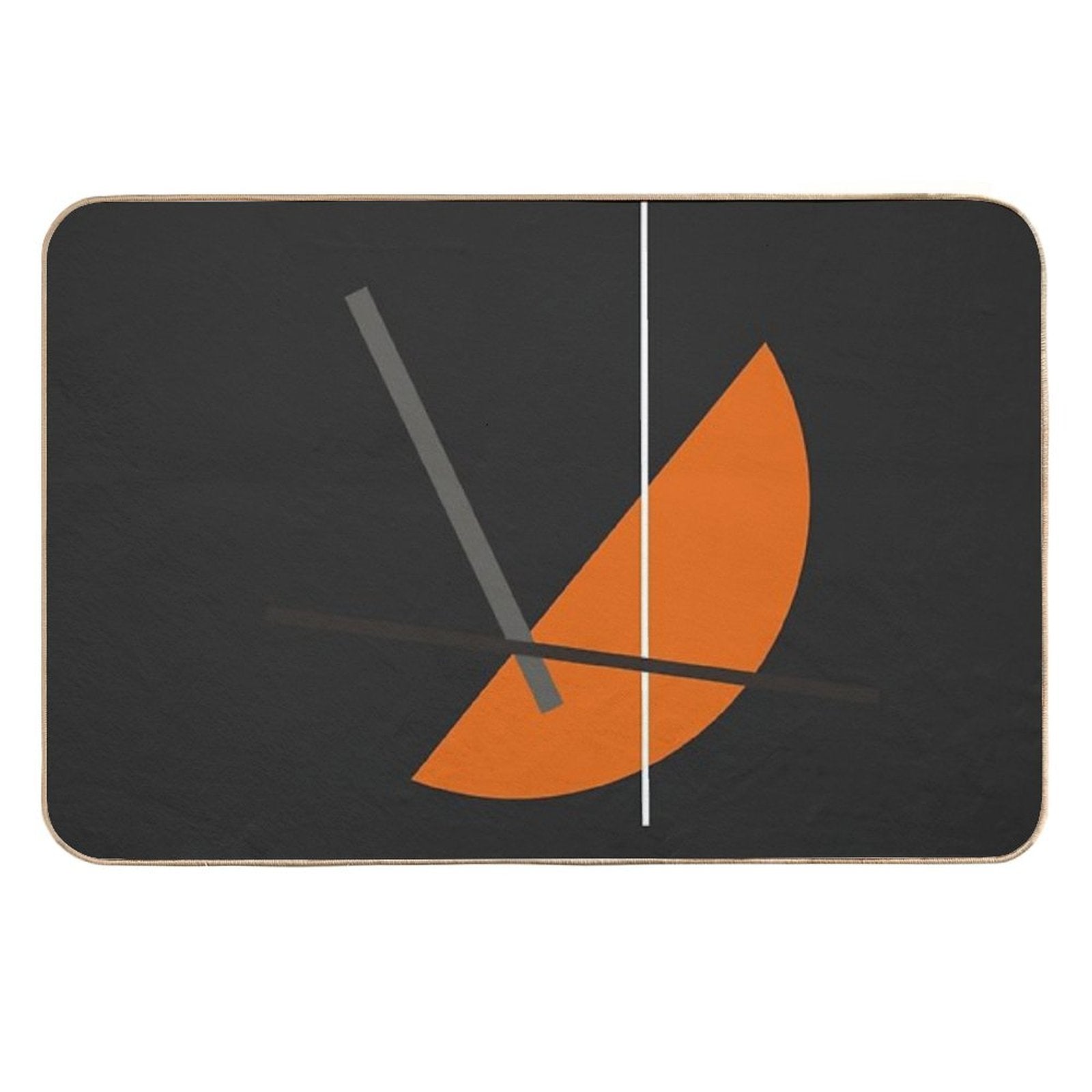 Geometric Abstract Art #8  Stain-Proof Bath Mat