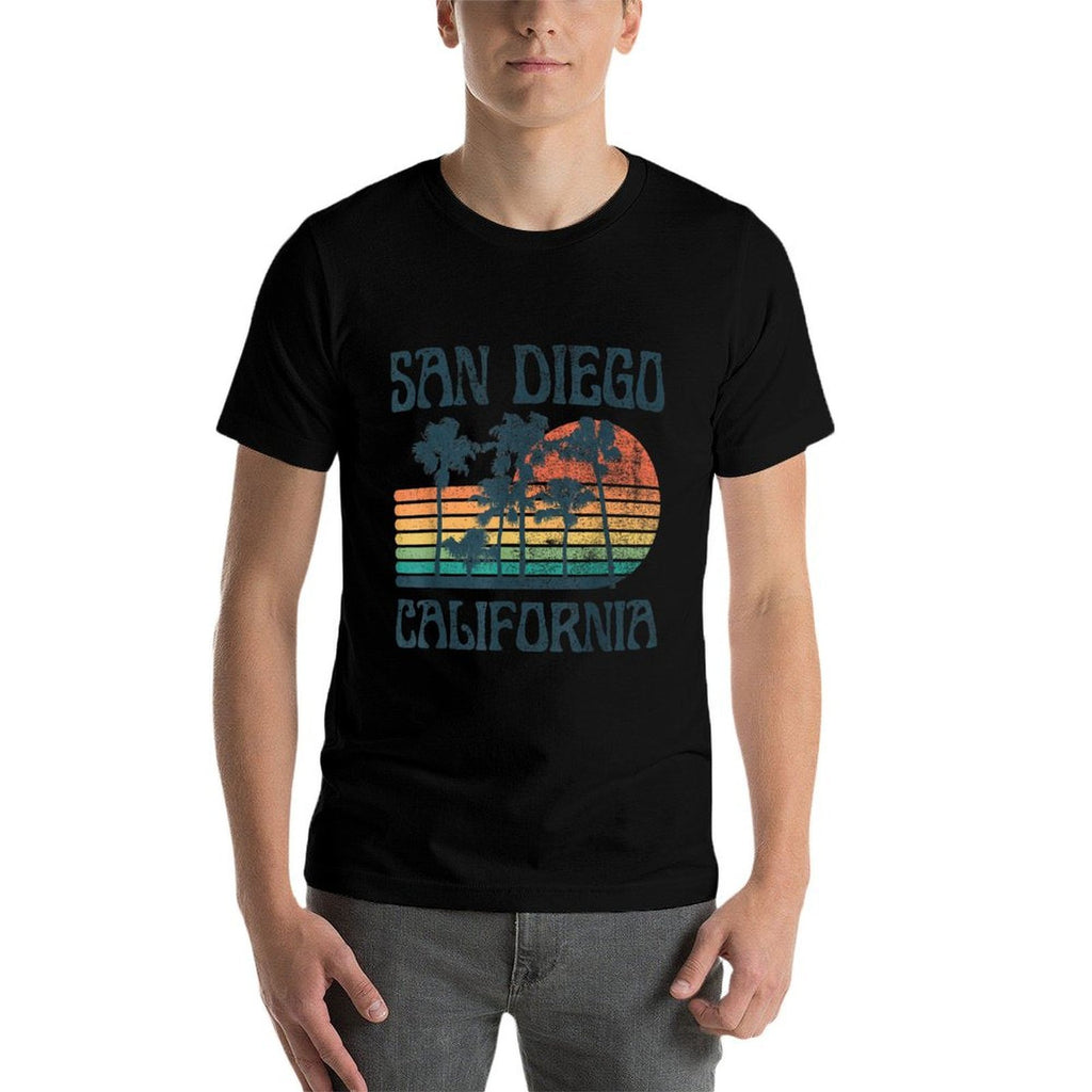San Diego California Summer Vacation Vintage Comfortable T-Shirt