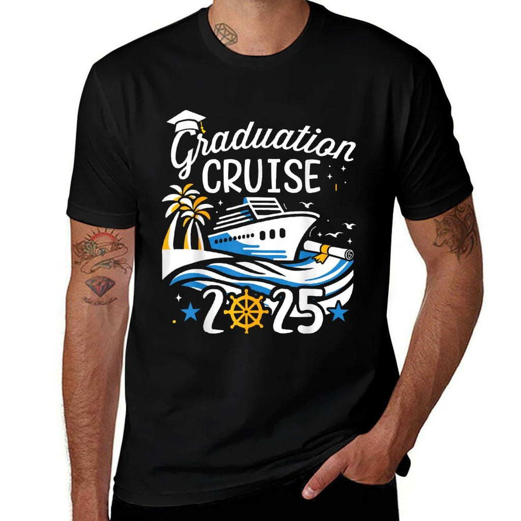 Class of 2025 Graduation Cruise for Senior Graduates  Soft T-Shirt