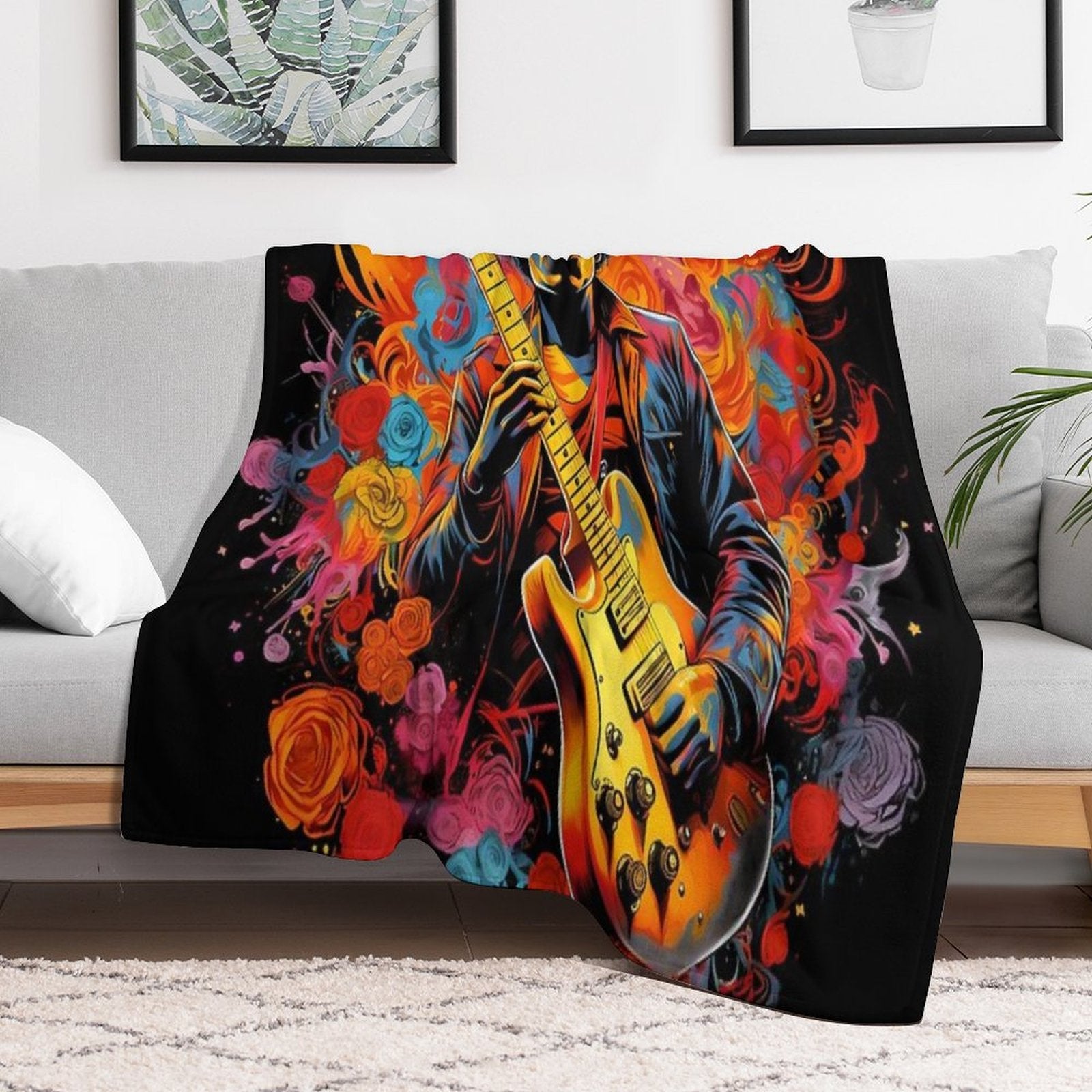 Jimmy Hendrix Lightweight Throw Blanket